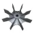 310s stainless steel casting fan impeller for Heat treatment carburization furnace