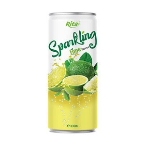330ml Lime Flavor Sparkling Water
