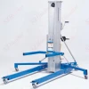3.5m height work platform window cleaning machine hand winch mini outdoor aluminum alloy lift