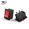 3A Mini kcd1-101 Rocker Switch Boat Switch KCD1-101 without light Mounting Hole 19*12MM KCD1-101/N with light