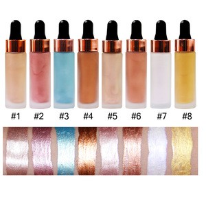 3D Liquid highlight dropper makeup brightens the skin and strengthens the silhouette contouring liquid