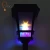 Import 3D solar powered starry lantern garden stick lamp led garden plastic solar stake light from China