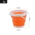 Import 3L Portable Folding Car Wash Bucket Cleaning Bucket Storage Bag Outdoor Camping Fishing Bucket from China