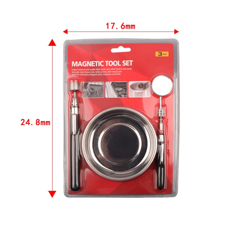 3piece Pressure Screw Separator Puller Set auto Vehicle Tools combination magnetic tools set
