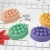 Import 4 Cavity Silicone oval soap mold from China