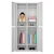 Import 4 Door Stainless Steel Locker Knockdown Structure Commercial Furniture from China