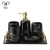 Import 4 Pieces Set Ceramic Bathroom Accessory with Marble Effect from China