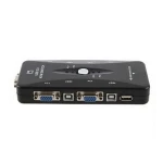 4 Port 2.0 USB Limit KVM Switch Box KVM Extender VGA/SVGA Switch Box Adapter Q322