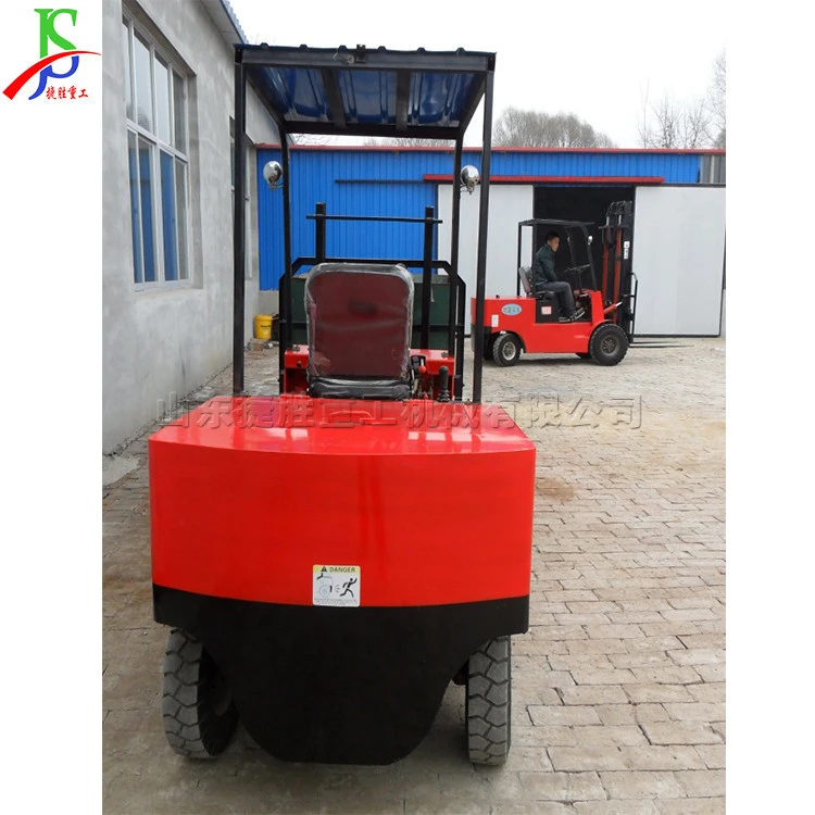 4000W electric forklift freight station fork accumulator operate logistics transportation equipment