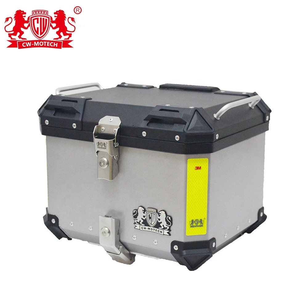 Buy 40l C3 Chengwei Aluminum Motorcycle Top Case Top Box With 