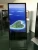 43 inch floor standing digital screen poster portable lcd advertising player