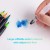 Import 48 colors flexible tip dry erase marker pen with brush water based brush pen for drawing watercolor painting from China