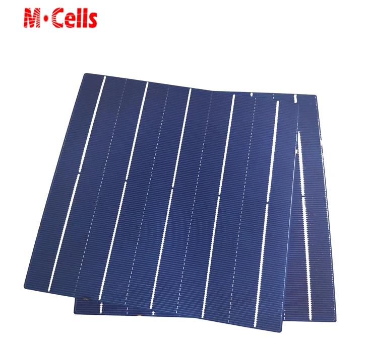 4.94watt -high efficiency solar cell for sale 156.75x156.75mm cell battery