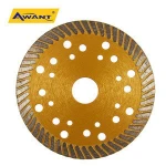 4inch Turbo Rim Diamond Saw Blade for cutting granite, stone and other masonry materials