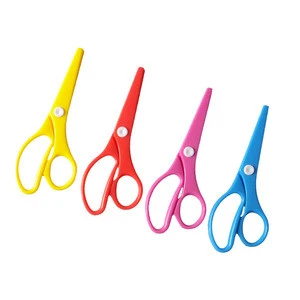 5 1/2" Plastic Safety Scissors for Children