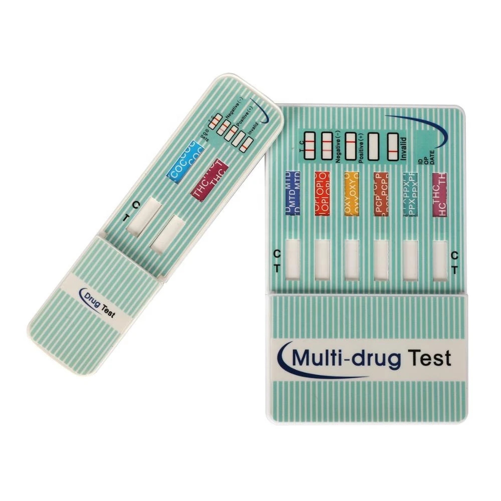 5 Panel Drug Test Testing Instantly for 5 Different Drugs- COC, MOP, MET, AMP, THC