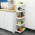 Import 5 Tier Contracted Restaurant Four-Wheel In Hand Cart Trolley Home Storage from China