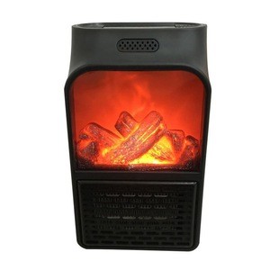500W Quiet Fireplace Wall Mounted Electric Heater Portable PTC Heater For Home