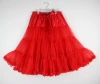 50s wholesale long ruffle tulle big puffy petticoat