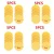5Pcs 6/7/8/9cm Face Round Makeup Remover Tools Natural Wood Pulp Sponge Cellulose Compress Cosmetic Puff Facial Washing Sponge