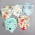 Import 5PCS Baby Bibs Set Waterproof Triangle Cotton Cartoon Children Bandana Drool Bibs Newborn Absorbent Cloth from China