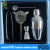 Import 5pcs Cocktail Shaker Bar Set - Premium Bundle with Jigger and Built-In Strainer 24oz from China