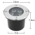 Import 5W Round Waterproof Garden Ip66 Recessed Led Underground Lamp Light from China