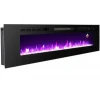 60" Wall Recessed Electric Fireplace & Wall mounted Electric Fireplace