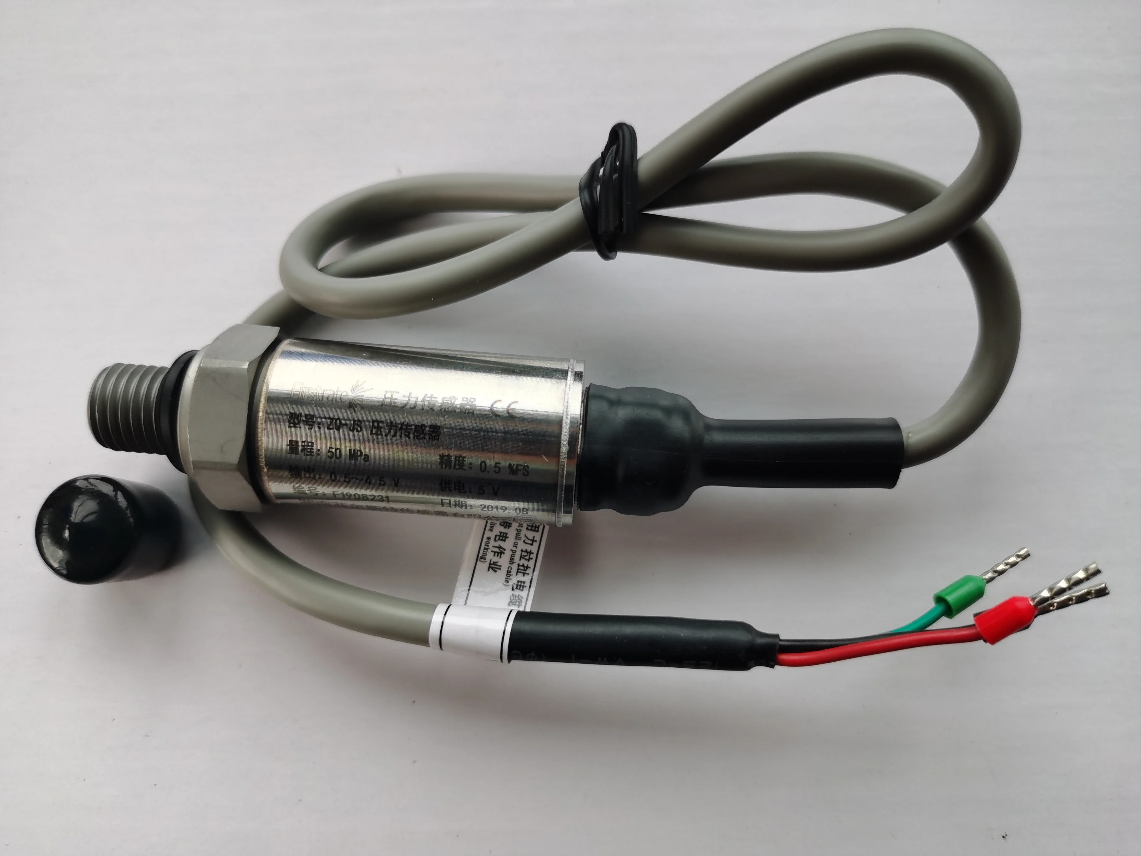 60033414 Pressure Sensor 50MPa-5V-V2-M12-AMP ZQ-JS 50MPa  0.5%FS Original spare pare for SANY Motor Grader PQ190 SHG190