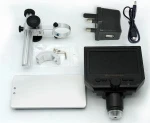600X 4.3" LCD USB Digital Microscope Portable 8 LED 3.6MP VGA Electronic HD Video Microscopes Endoscope Magnifier Camera