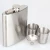 Import 7OZ Stainless Steel Hip Flask set 1 flask with 2 cups 1 funnel Alcohol Whiskey Liquor container with box from China