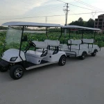 8 seats golf cart passenger trailer