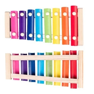 8 Tones Musical Instrument Lovely Xylophone Music Toy Kids Wooden Xylophone