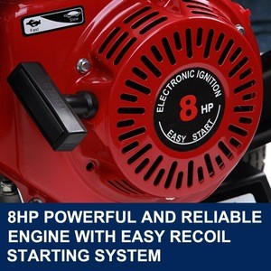 8HP 2700psi petrol power high pressure water jet wash machine