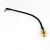 Import 90 deg TS9 To SMA Female Pigtail rg174 15cm black Connector Adapter Cable from China