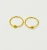 Import 925 Sterling Silver Nose Ring Studs Piercing Jewelry gold Plated Nose Ring Hoop from China