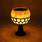 96 LED Globe Solar Flame Lamps Garden Light for Outdoor Decor