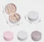 A2924 Travel PU Multi-function Round Organizer Boxes Earrings Rings Bracelet Storage Trinket Case Portable Leather Jewelry Box
