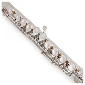 Accept OEM 16 closed holes Good Quality Silver Plated Flute