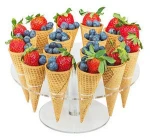 Acrylic Lucite Perspex PMMA Plexiglass Birthday Party Buffet Decoration Wedding Cake Ice Cream Stand Food Pastry Dessert Cupcake