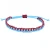 Import adjustable braided cord bracelet colourful spring mesh bracelet arm band 2021 from China