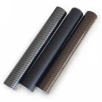 Air Free Decorative Twill 2D Carbon Fiber Vinyl Car Body Wrap