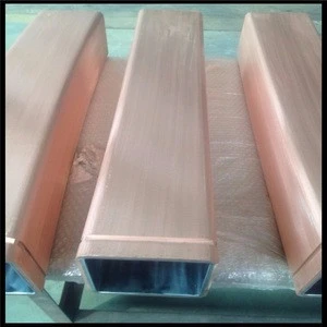  best sellers copper pipe price per piece, copper mould tube for CCM