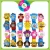 Import All kinds of cartoon design Waterproof Children silicone Kids Wristwatch from China