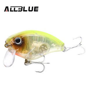 ALLBLUE Floating Minnow 17g 60mm Fishing Lures 3D Eyes Plastic Hard Crankbait Artificial Fishing Wobblers
