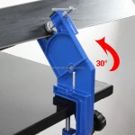 Alpine Ski Vise for Ski Tuning and Waxing Adjustable Angle and Height Durable and Stable