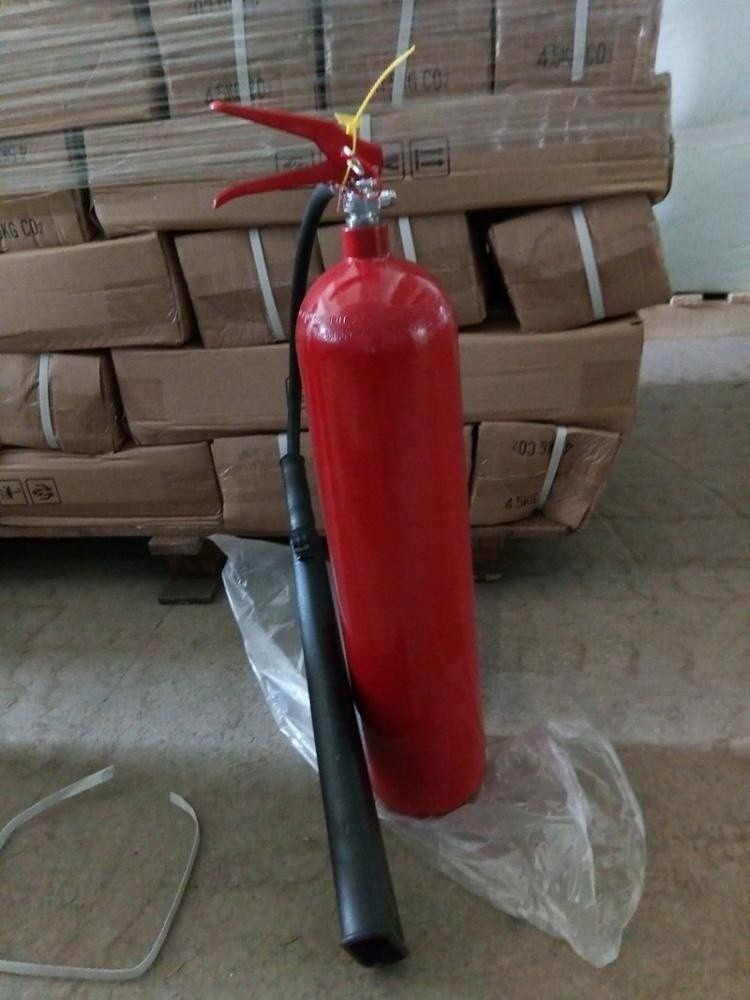 Aluminium cylinder extinguisher bottle 9kg portable co2 fire extinguisher