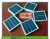 Import aluminum frame and high efficiency light weight small solar panels use for charge toy / home lighting system from China