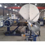 Aluminum sheet spiral air duct making machine, HVAC duct manufacturing machine