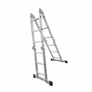 Buy Aluminum Step Multipurpose Ladder With Handrails Folding Taking ...